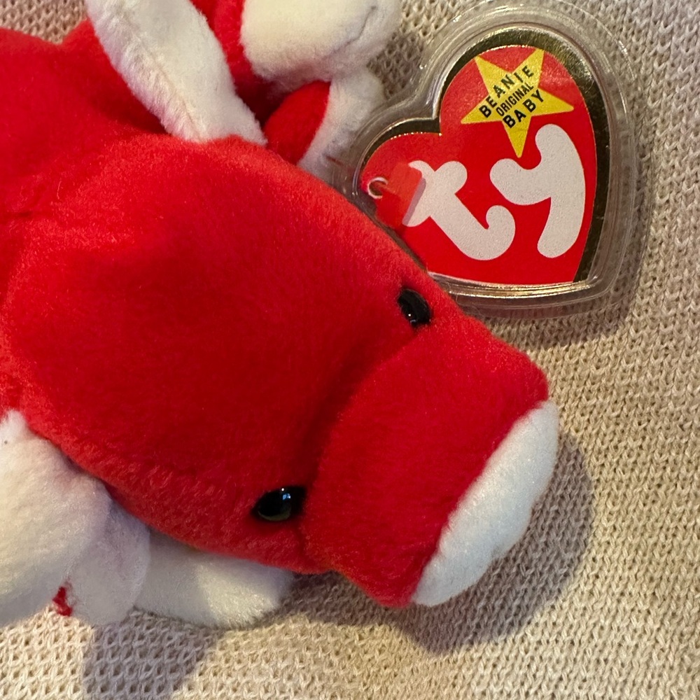 Ty Beanie Baby Snort the Bull 1993